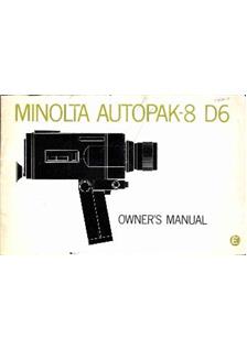 Minolta Autopak 8 D 6 manual. Camera Instructions.